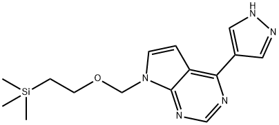 4-(1H-PIRAZOL-4-YL)-7-((2-(TRIMETILSILYL)ETOSSI)METIL)-7H-PIRROLO[2,3-D]PIRIMIDINA