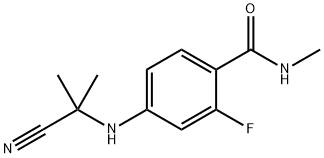 4-(2-CIANOPROPAN-2-ILAMINO)-2-FLUORO-N-METILBENZAMIDE