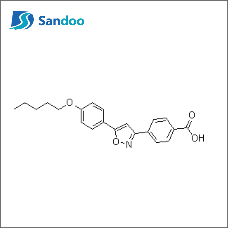 Acido 4-[5-(4-pentilossifenil)isossazol-3-il]benzoico
