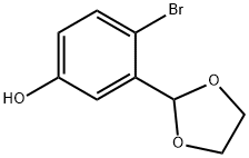4-bromo-3-(1,3-diossolan-2-il)fenolo