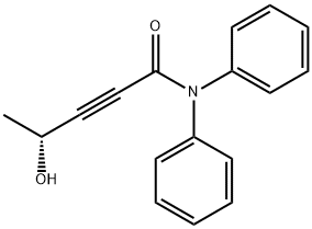 4-idrossi-N,N-difenil-(4R)-2-pentinammide
