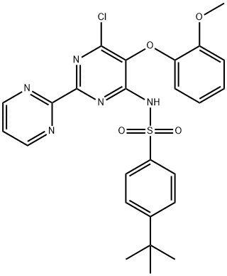 4-tert-Butil-N-(6-cloro-5-(2-metossifenossi)-2,2'-bipirimidin-4-il)benzensolfonammide