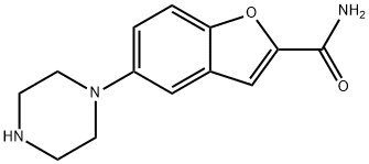 5-(1-piperazinil)benzofuran-2-carbossammide