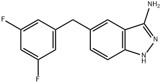5-(3,5-difluorobenzil)-1H-indazol-3-ammina