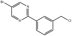 5-broMo-2-(3-(clorometil)fenil)pirimidina