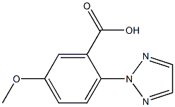 Acido 5-metossi-2-(2H-1,2,3-triazol-2-il)benzoico