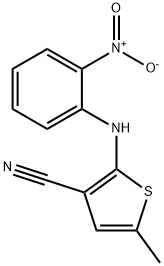 5-metil-2-[(2-nitrofenil)ammino]tiofene-3-carbonitrile