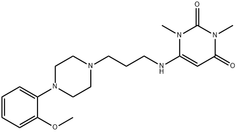 6-[[3-[4-(2-metossifenil)-1-piperazinil]propil]ammino]-1,3-dimetiluracile
