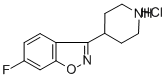 6-fluoro-3-(4-piperidinil)-1,2-benzisossazolo cloridrato