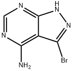 7-bromo-2,4,8,9-tetrazabiciclo[4.3.0]nona-2,4,6,9-tetraen-5-ammina