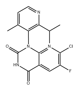 7-cloro-6-fluoro-(1M)-1-[4-metil-2-(propan-2-il)piridin-3-il]pirido[2,3-d]pirimidina-2,4(1H, 3H)-dione