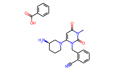 Alogliptin benzoato
