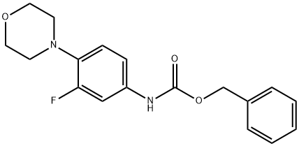 acido benzil estere 3-fluoro-4-morfolin-4-ilfenil)carbammico