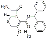 difenilmetil (6R-trans)-7-ammino-3-metossi-8-osso-5-tia-1-azabiciclo[4.2.0]ott-2-ene-2-carbossilato monocloridrato