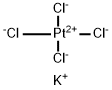 tetracloroplatinato di dipotassio