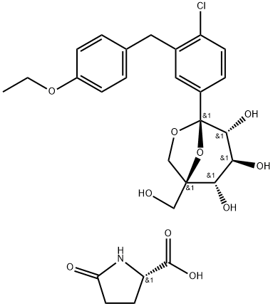 Ertugliflozin acido L-piroglutammico