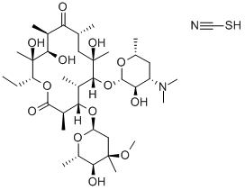 Eritromicina tiocianato