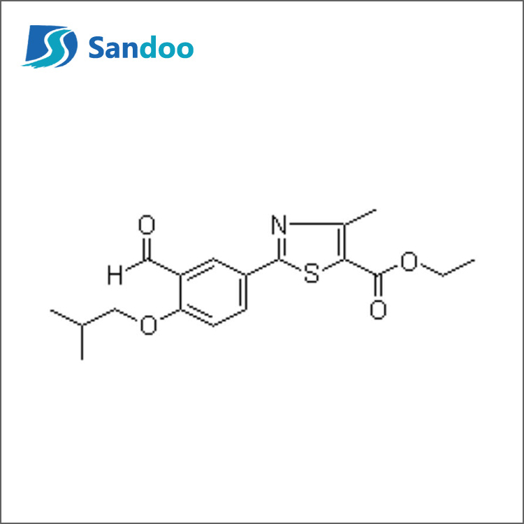 Etil 2-(3-formil-4-isobutossifenil)-4-metiltiazolo-5-carbossilato