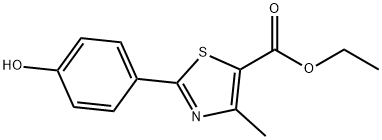 etil 2-(4-idrossifenil)-4-metil tiazolo-5-carbossilato