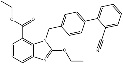 Etil-2-etossi-1-[[(2'-cianobifenil-4-il)metil]benzimidazolo]-7-carbossilato
