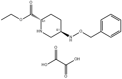 Etil(2s,5r)-5-((benzilossi)ammino)piperidina-2-carbossilato ossalato