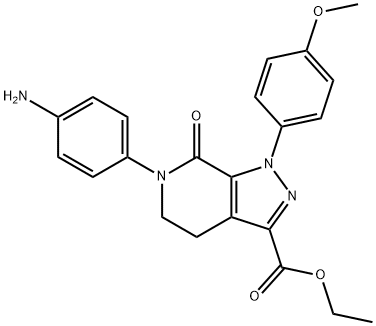 etil 6-(4-aminofenil)-1-(4-metossifenil)-7-osso-4,5,6,7-tetraidro-1H-pirazolo[3,4-c]piridina-3-carbossilato