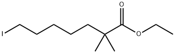 Acido eptanoico, 7-iodo-2,2-dimetil-, estere etilico
