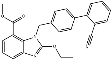 Metil 1-[(2'-cianobifenil-4-il)metil]-2-etossi-1H-benzimidazolo-7-carbossilato