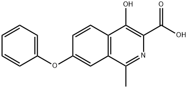 metil 1-cloro-4-idrossi-7-fenossiisochinolin-3-carbossilato