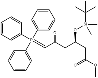 Metil (3R)-3-(tert-butildimetilsililossi)-5-osso-6-trifenilfosforanilideneesanoato