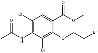 Metil 4-(acetilaMino)-3-broMo-2-(2-broMoetossi)-5-clorobenzoato