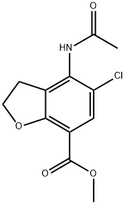 Metil 4-(acetilammino)-5-cloro-2,3-diidro-1-benzofuran-7-carbossilato