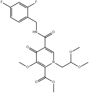 Metil-5-(2,4-difluorobenzilcarbaMoil)-1-(2,2-diMetossietil)-3-metossi-4-osso-1,4-diidropiridina-2-carbossilato
