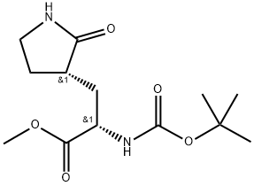 Metil(S)-2-(Boc-ammino)-3-[(S)-2-osso-3-pirrolidinil]propanoato