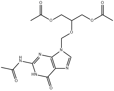 N-[9-[[2-(Acetilossi)-1-[(acetilossi)metil]etossi]metil]-6,9-diidro-6-osso-1H-purin-2-il]acetammide