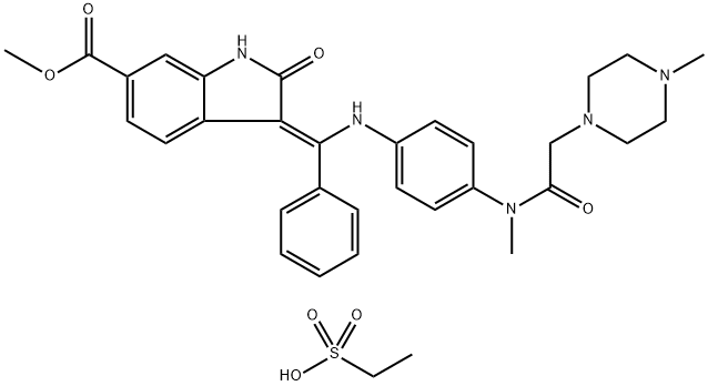 Nidanibu dietilsolfonato