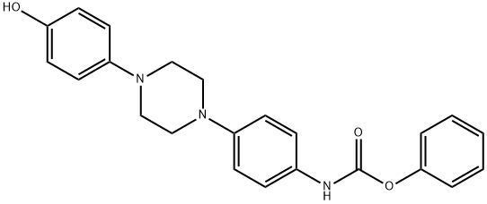 Fenil {4-[4-(4-idrossifenil)piperazin-1-Yl]fenil}carbammato