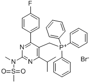 Fosfonio, [[4-(4-fluorofenil)-6-(1-metiletil)-2-[metil(metilsolfonil)ammino]-5-pirimidinil]me