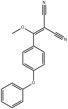 Propandinitrile, 2-[metossi(4-fenossifenil)metilene]-