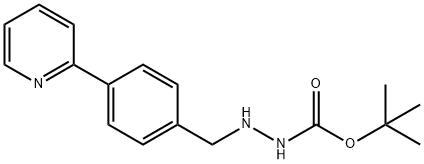 tert-butile 2-(4-(piridin-2-il)benzil)idrazinacarbossilato