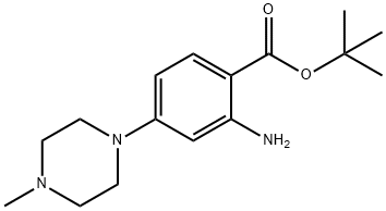tert-butil 2-ammino-4-(4-metilpiperazin-1-il)benzoato