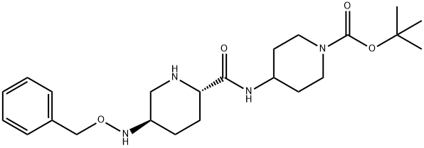 terz-butile 4-((2S,5R)-5-(benzilossiammino)piperidina-2-carbossammido)piperidina-1-carbossilato 4-metilbenzensolfonato